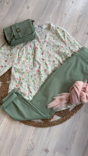 Une tenue pastel