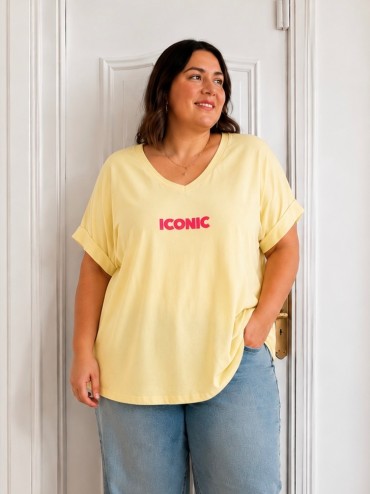 T-shirt jaune à 29,50€