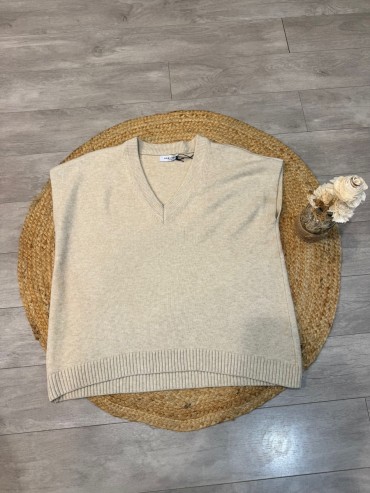 Pull sans manche TU du 36 au 42 à 29€