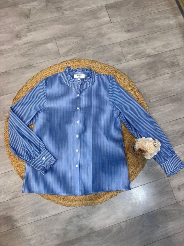 Chemisier à rayures S/M, M/L à 36€